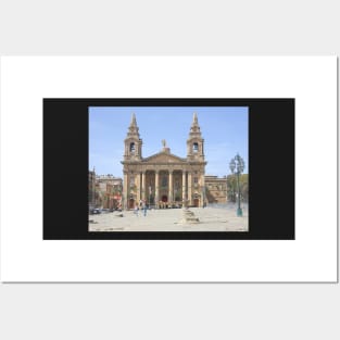 St Publius Church, Floriana, Malta Posters and Art